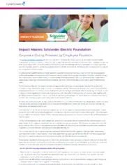 Preview of the Schneider Electric Case Study