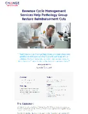Preview of the Stamford Pathology Group Case Study