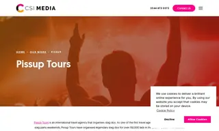 Preview of the Pissup Tours Case Study