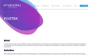 Preview of the Foztek Case Study