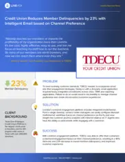 Preview of the TDECU Case Study