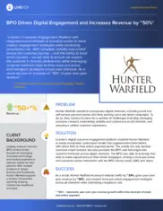 Preview of the Hunter Warfield Case Study