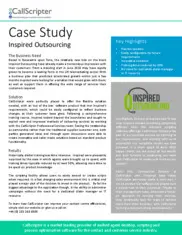 Preview of the Inspired Outsourcing Case Study