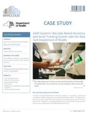 Preview of the New York State Department of Health Case Study