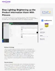 Preview of the ETAP Case Study