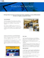 Preview of the Whitby School Case Study