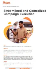 Preview of the National Grocery Retailer Case Study