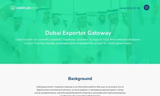 Preview of the Dubai Exporter Gateway Case Study