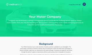 Preview of the Your Motor Company Case Study