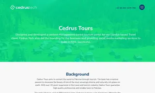 Preview of the Cedrus Tours Case Study