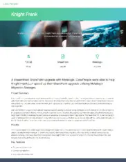 Preview of the Knight Frank Case Study