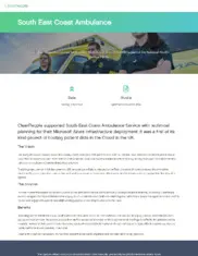 Preview of the South East Coast Ambulance Service NHS Foundation Trust Case Study