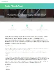 Preview of the Cystic Fibrosis Trust Case Study
