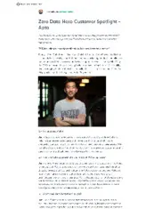 Preview of the Apto Payments Case Study