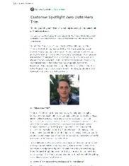 Preview of the TRIM Case Study