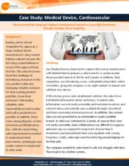 Preview of the Cardiovascular Case Study
