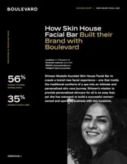 Preview of the Skin House Facial Bar Case Study