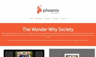 Preview of the The Wonder Why Society Case Study