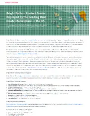 Preview of the Leading Real Estate Marketplace Service Provider Case Study