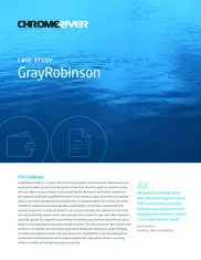 Preview of the GrayRobinson Case Study