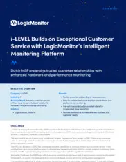 Preview of the i-LEVEL Case Study