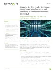 Preview of the Financial Services Company Case Study