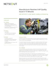 Preview of the Global Manufacturing Company Case Study
