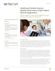 Preview of the Healthcare Provider Case Study