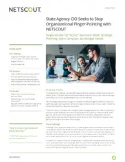 Preview of the Department of Human Services Agency Case Study