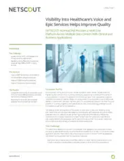 Preview of the Healthcare Services Providing Company Case Study