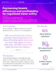 Preview of the California Water Service Company Case Study