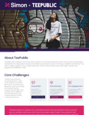 Preview of the TeePublic Case Study