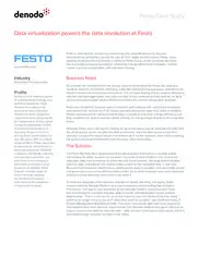 Preview of the Festo Case Study