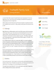 Preview of the TruHealth Family Care Case Study