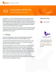 Preview of the Acupuncture with Monica Case Study