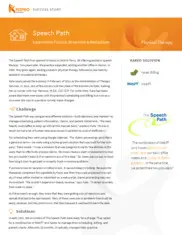 Preview of the The Speech Path, LLC Case Study