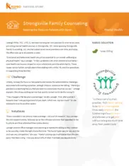 Preview of the Strongsville Family Counseling Case Study