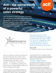 Preview of the Manessens Case Study