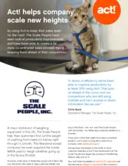 Preview of the The Scale People Case Study