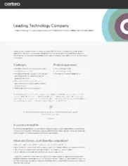 Preview of the Leading Technology Company Case Study