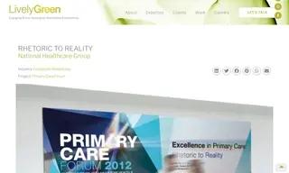 Preview of the National Healthcare Group Case Study