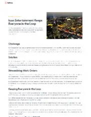 Preview of the Icon Entertainment Case Study