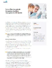Preview of the Vertex Pharmaceuticals Case Study