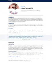 Preview of the Shirts That Go Case Study