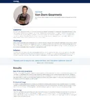 Preview of the Van Dorn Gourmets Case Study