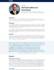 Preview of the Michael Sullivan & Associates Case Study