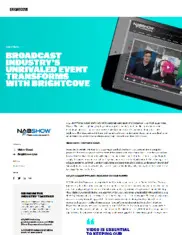 Preview of the National Association of Broadcasters Case Study