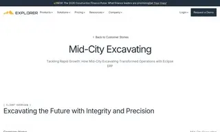 Preview of the Mid-City Excavating Case Study