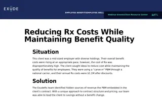 Preview of the Leading Mid-Size Employment Company Case Study