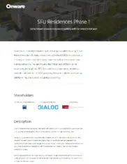 Preview of the Simon Fraser University Case Study